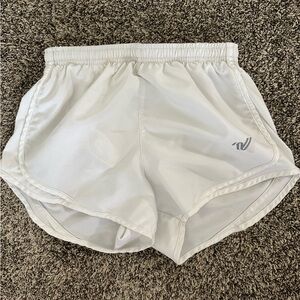 White Workout Shorts ~ Size XS